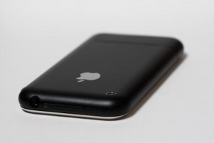 New black iPhone casing
