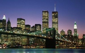 WTC with Brooklyn bridge