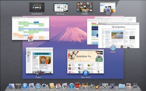 Mac OS X Lion Mission Control