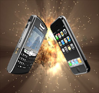 iPhone vs Blackberry