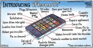 iPhone 5 comic