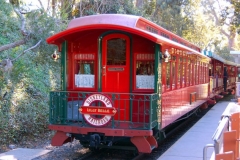 Fresh flowers are placed in the Lilly Belle every day