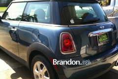 2010 Mini Cooper before tinting