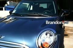 2010 Mini Cooper before tinting