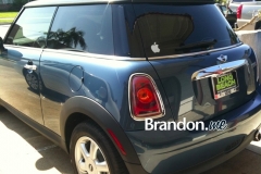 2010 Mini Cooper after tinting