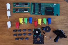 Neo Geo control panel parts