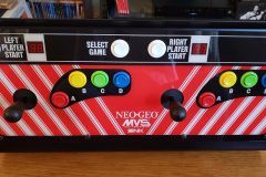 Finished Neo Geo control panel