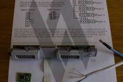 Controller ports to USB layout