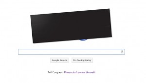 Google blacked out