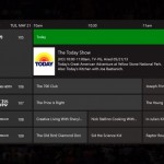 Xbox One TV guide