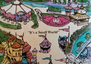 1995 Disneyland map with errors