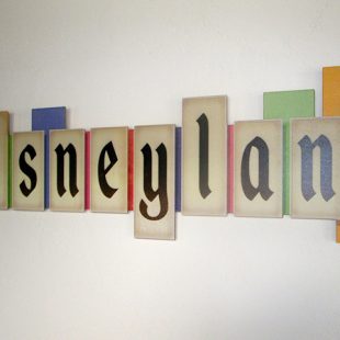 Disneyland Marquee Collectible Wood Sign – Errors