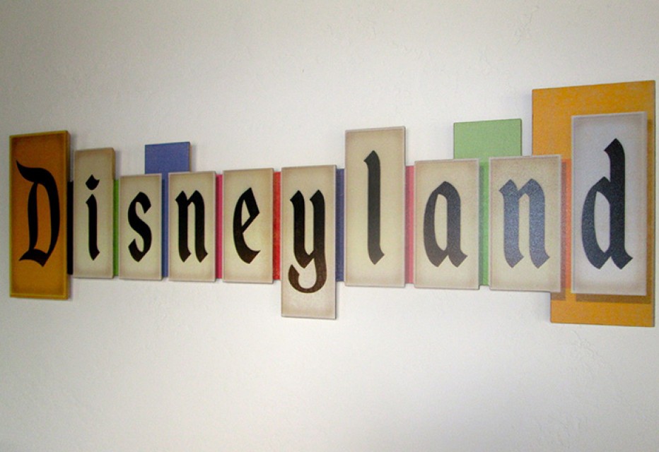 Disneyland Marquee Collectible Wood Sign – Errors