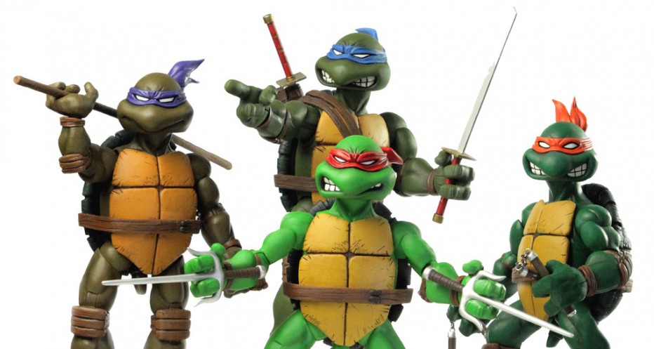 Teenage Mutant Ninja Turtles 1/6th scale figures from Mondo