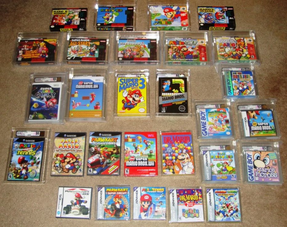 Video Game Authority (VGA) and sealed collectibles